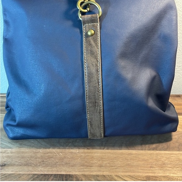 Cargoit Waxed Cotton Nautical Travel College Tote School Packback IPad Padded - Picture 3 of 13